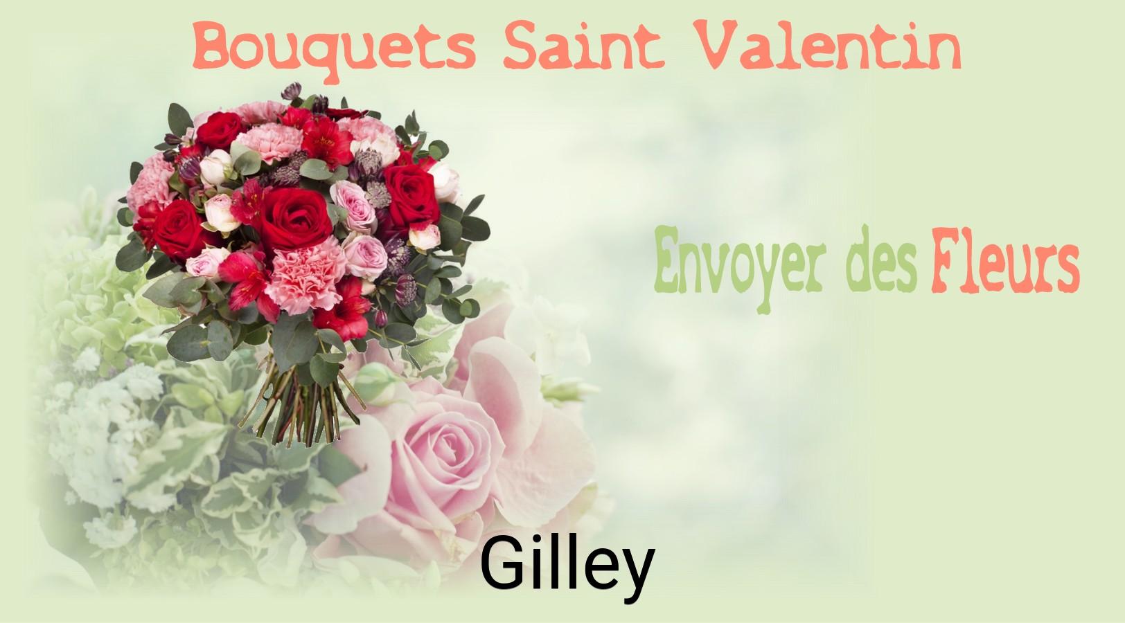 Roses de Saint-Valentin livrées à Gilley